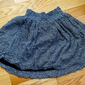 Old Navy blue floral skirt - womens xs